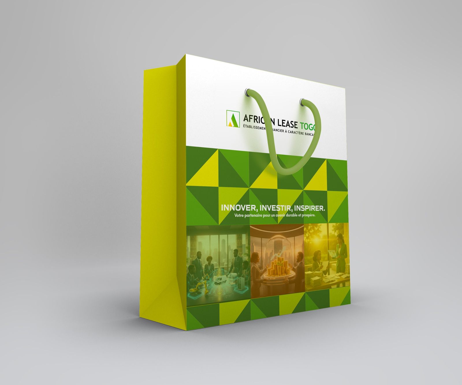 Supports de marque African Lease Togo
